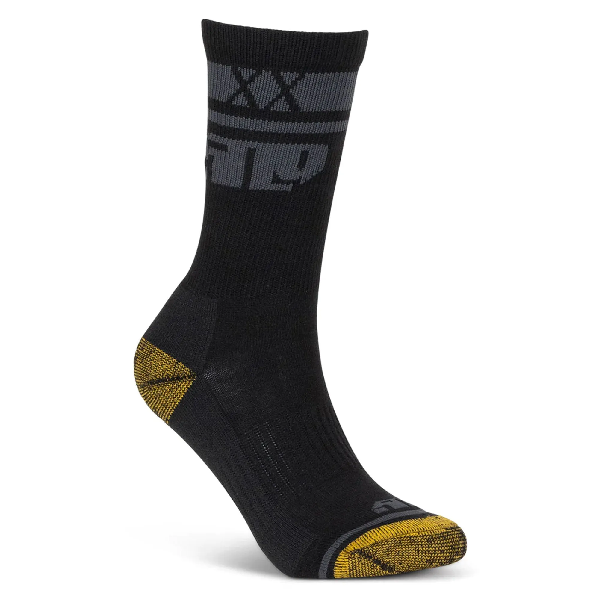 509 Route 5 Snowmobile Socks Black Gold