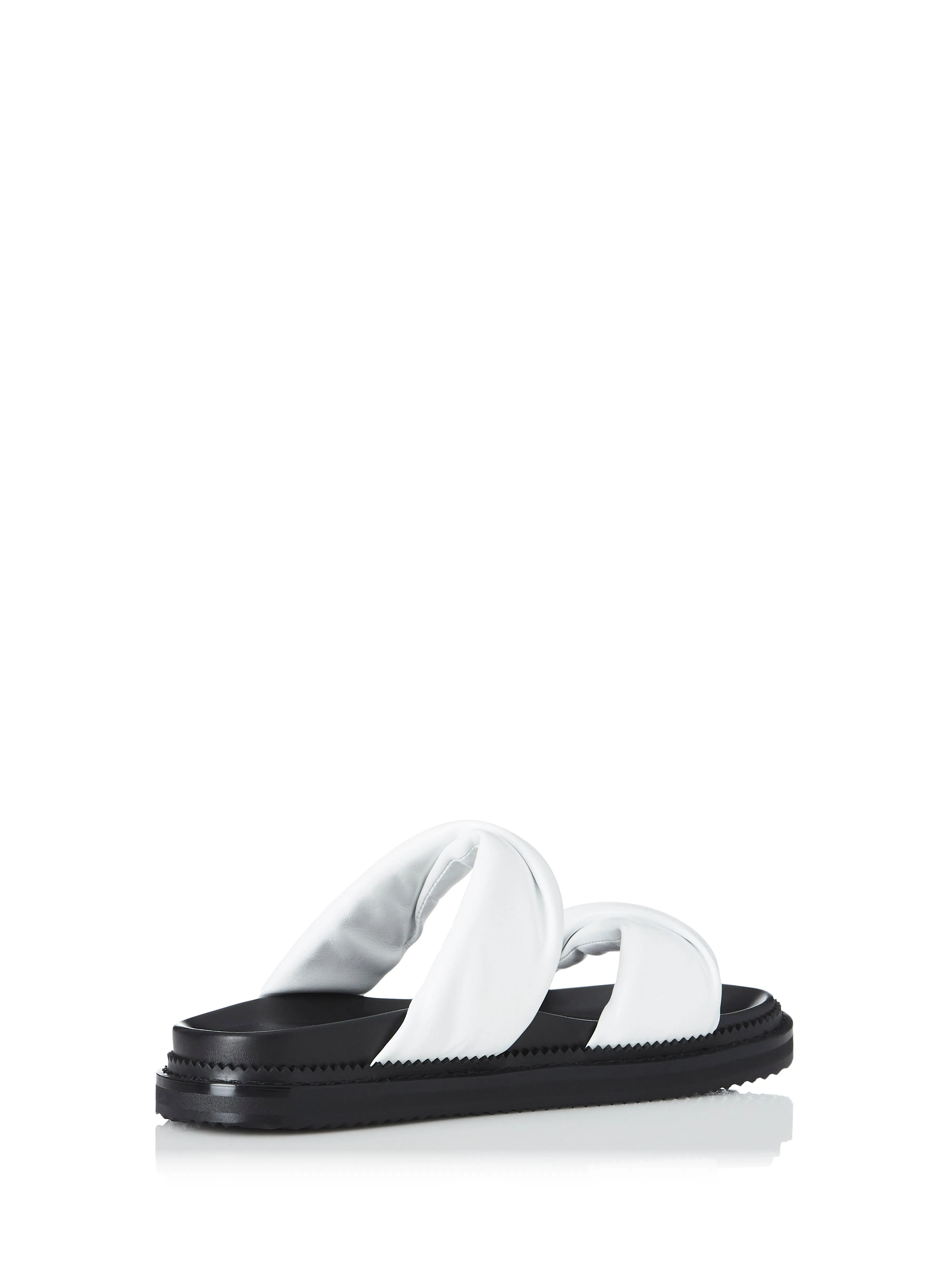 Alias Mae WOMENS PARIS LEATHER SANDAL - WHITE KID LEATHER