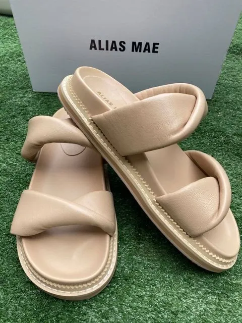 Alias Mae WOMENS PARIS LEATHER SANDALS - NEUTRAL