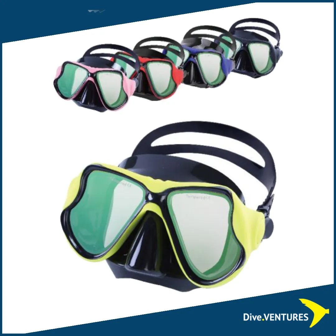 Aquatec MK-430 Twin Mirror Lens Diving Mask