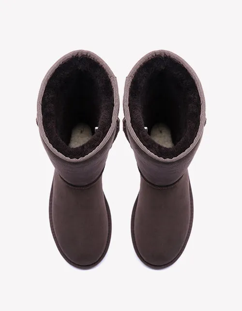 Australian Shepherd Unisex Ugg Tall Classic Boots Premium Double Face Sheepskin