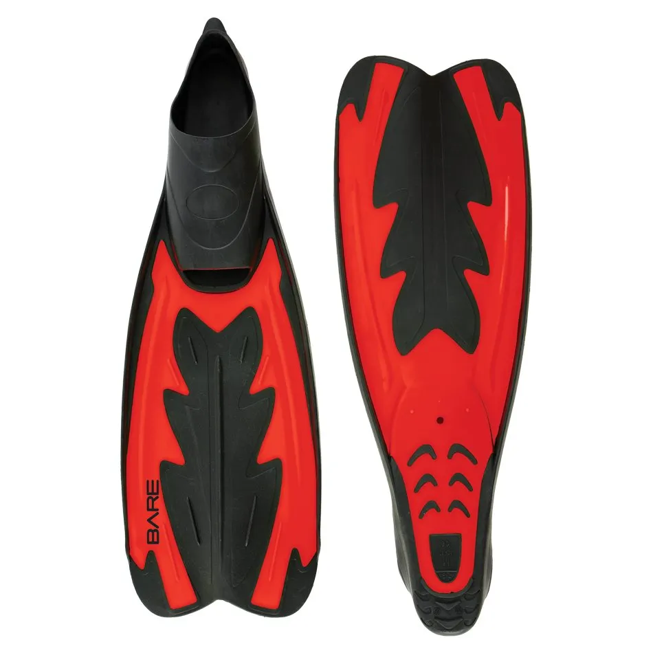 Bare FastBack Full foot DIve Fins