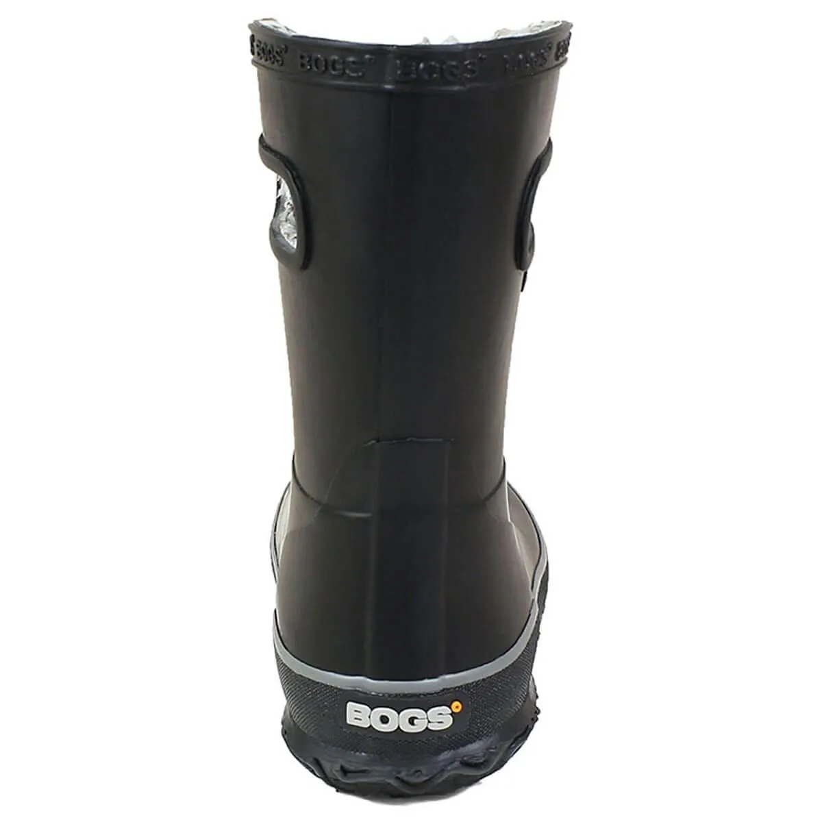 Bogs Kids' Insulated Rain Boots - Amanda Plush, Black | 72454-001