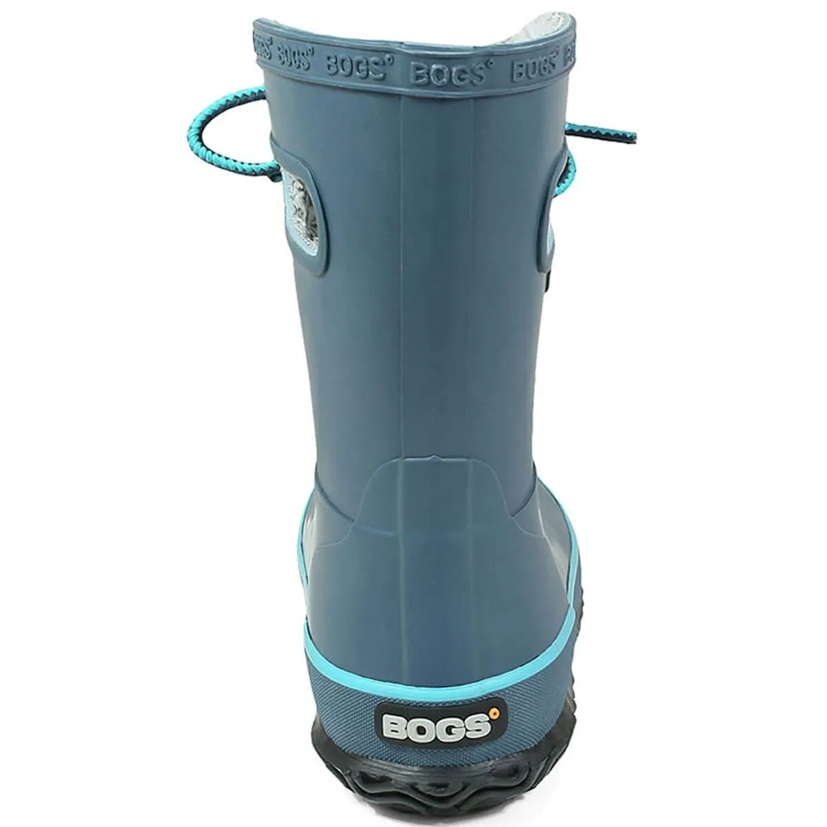 Bogs Kids' Insulated Rain Boots - Amanda Plush, Legion Blue, Size 1 | 72454-423-010