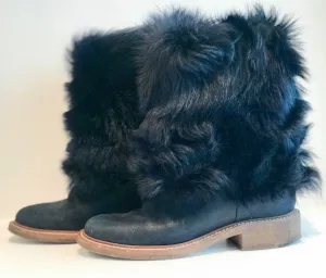 Chanel Fur Boots