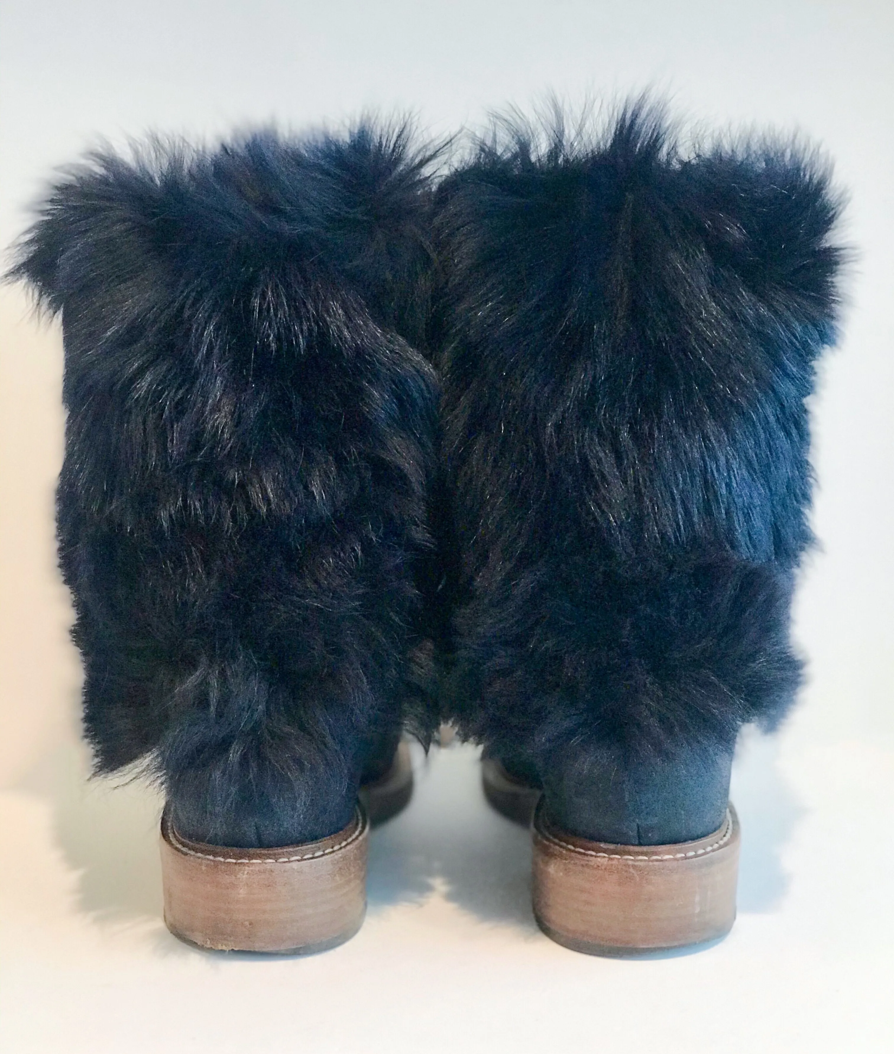 Chanel Fur Boots