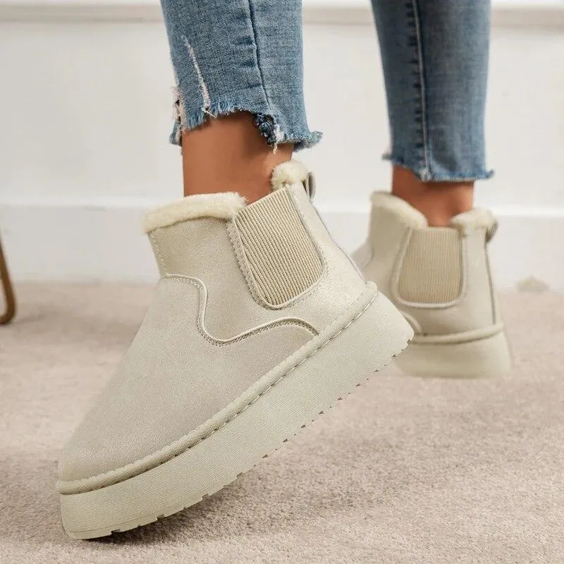 Cozy Plush Boots For Winters