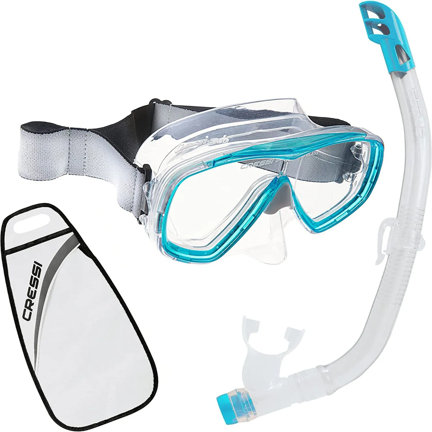 Cressi Estrella Jr Mask And Top Snorkel Combo Set