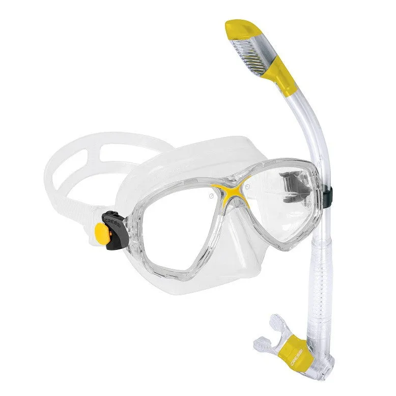 Cressi Marea Mask and Dry Snorkeling Combo