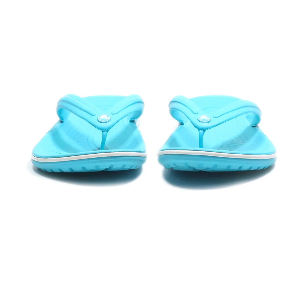 Crocs Flat Sandals Eva Blue Colour For Women