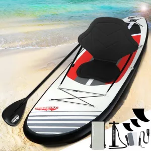 Durable Inflatable Paddle Board 11ft SUP, Kayak Seat | Weisshorn