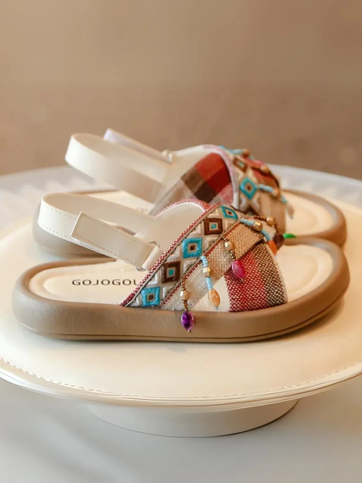 Girls Boho Style Sandals By Liv and Mia