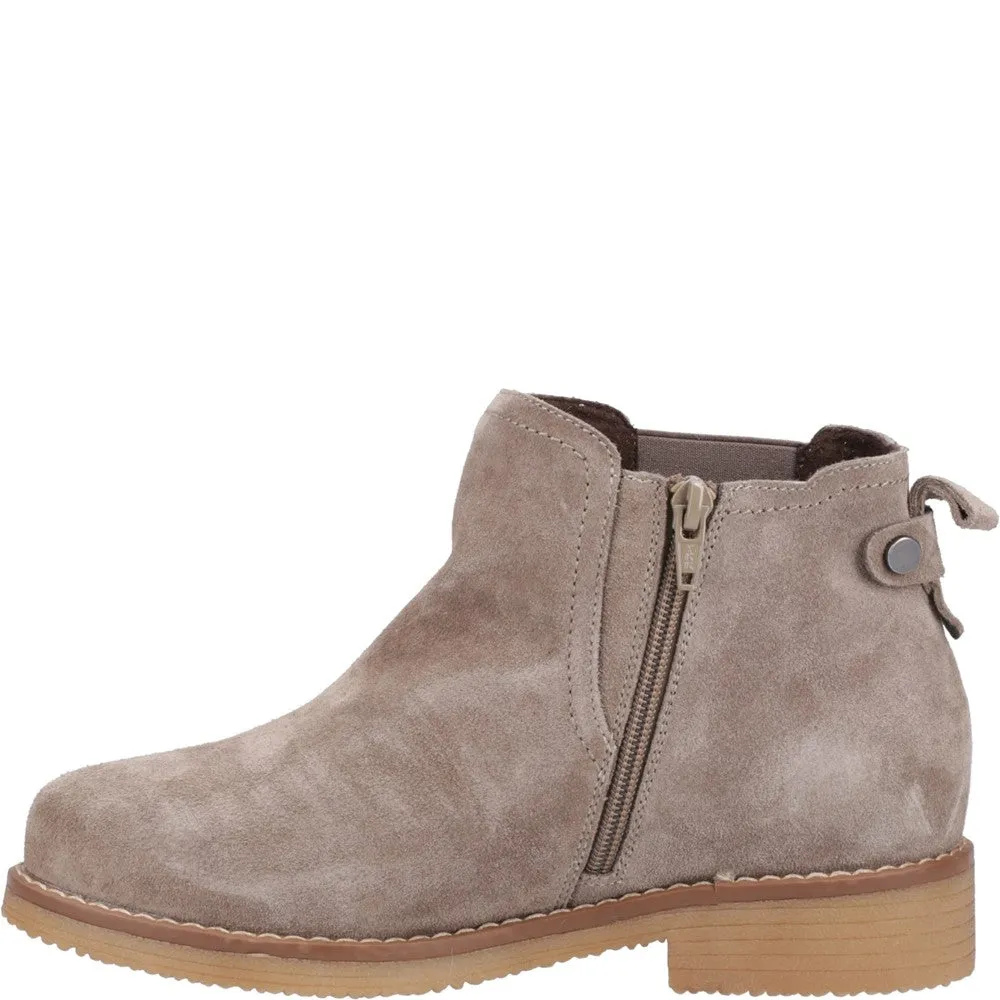 Grey Maddy Wide Boots