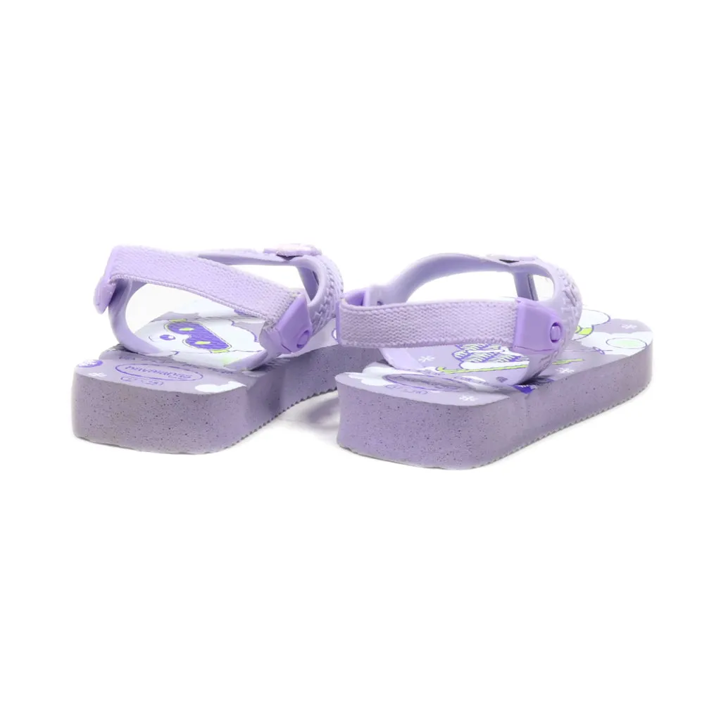 Havaianas Walkers Rubber Purple Colour For Kids