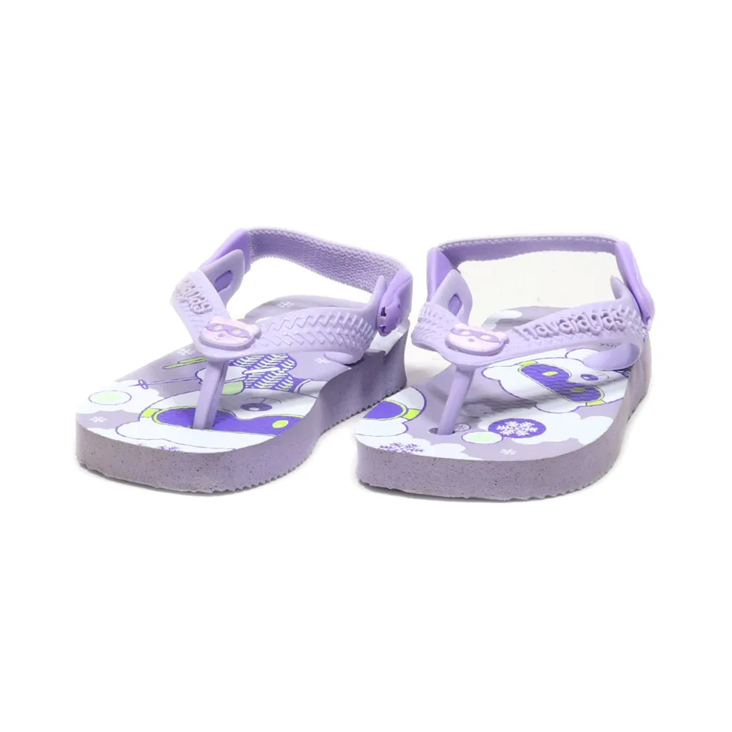 Havaianas Walkers Rubber Purple Colour For Kids