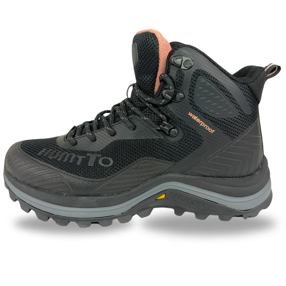 HUMTTO TrailFlex Black Women's Winter Hiking Boots