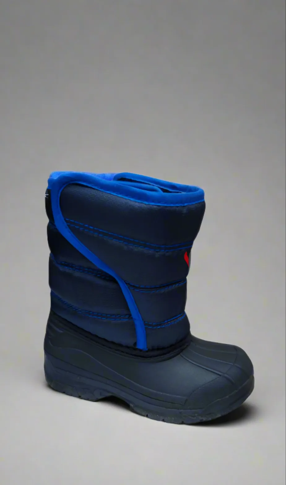 Kids Wellington Welly Boots Snow Boots Warm lined Navy/Black Girls/Boys