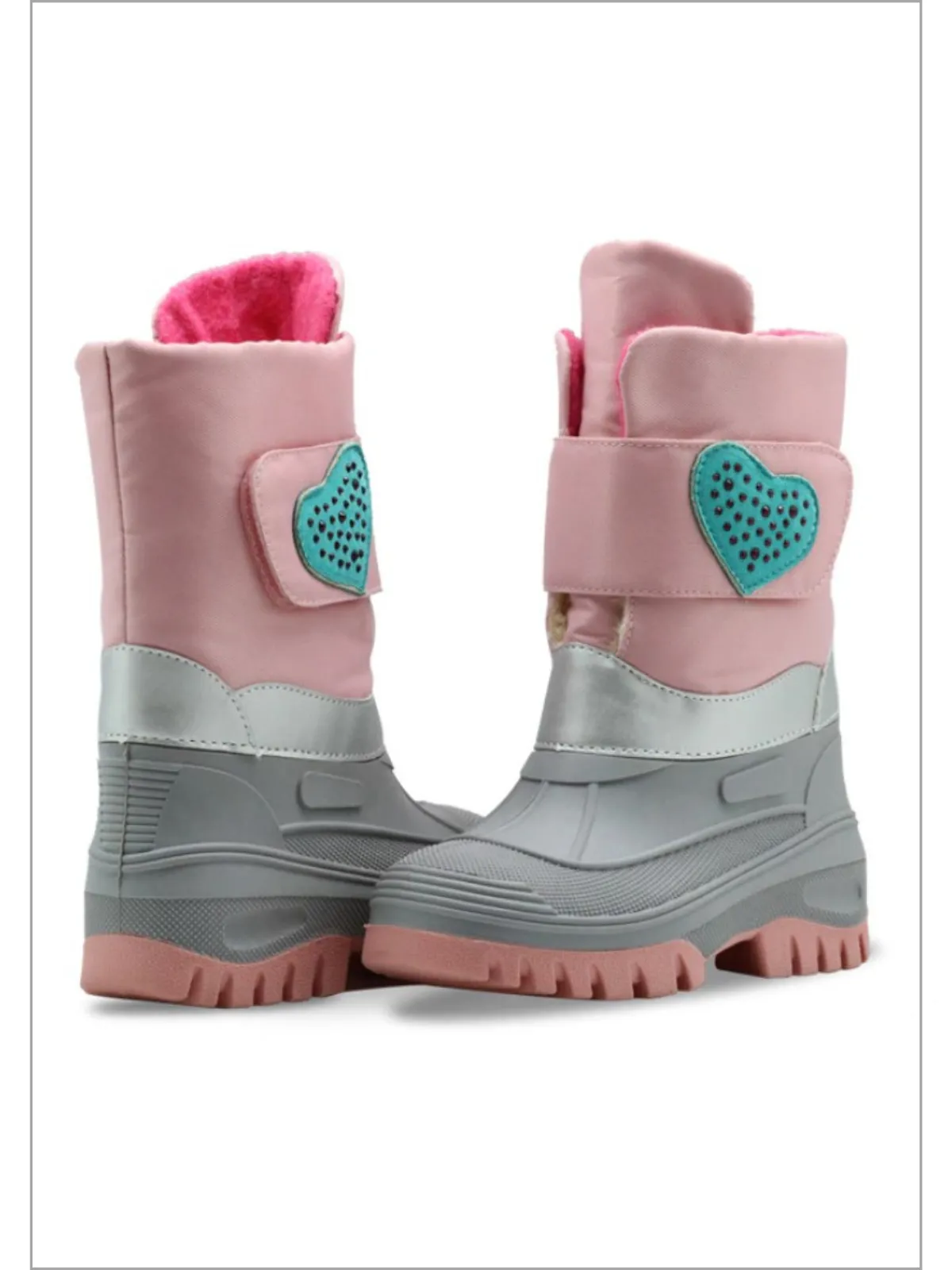 Lovable Steps Velcro Winter Boots by Liv and Mia