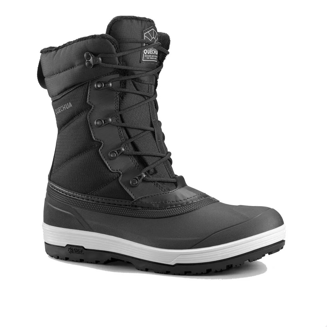 Men’s Snow Hiking Boots High Laced Waterproof - SH500 X-Warm