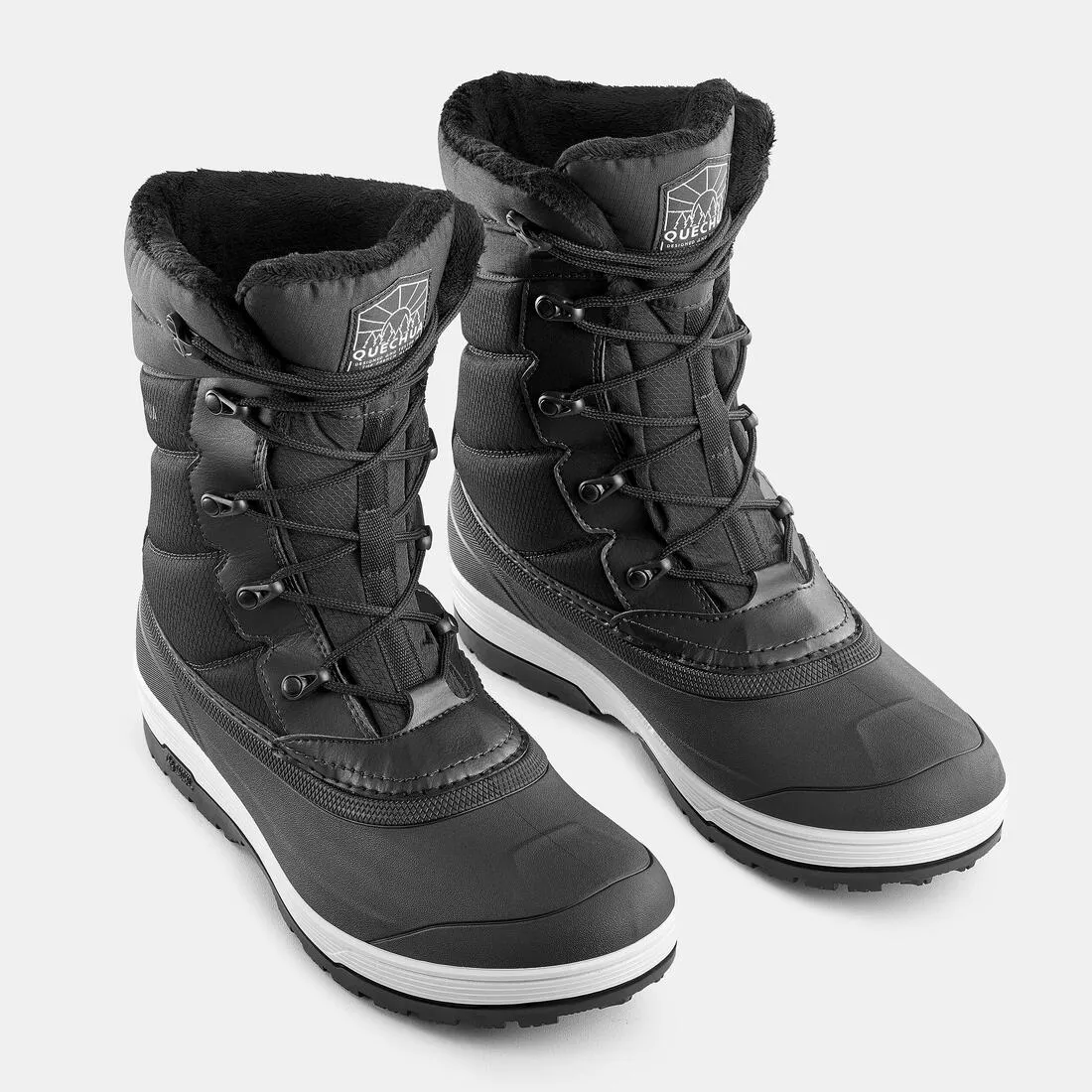 Men’s Snow Hiking Boots High Laced Waterproof - SH500 X-Warm