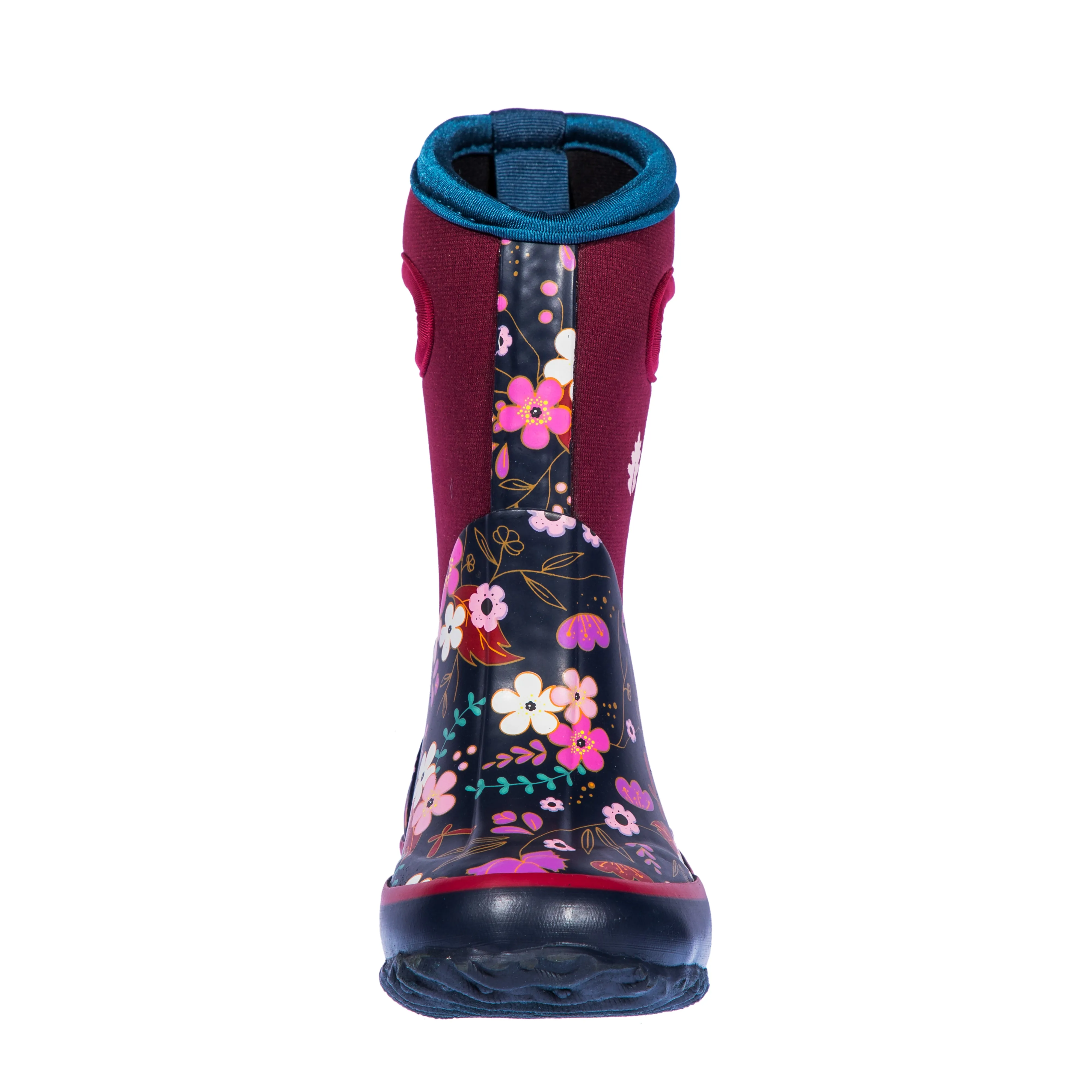 Midnight Floral Neoprene Rain/Snow Boots