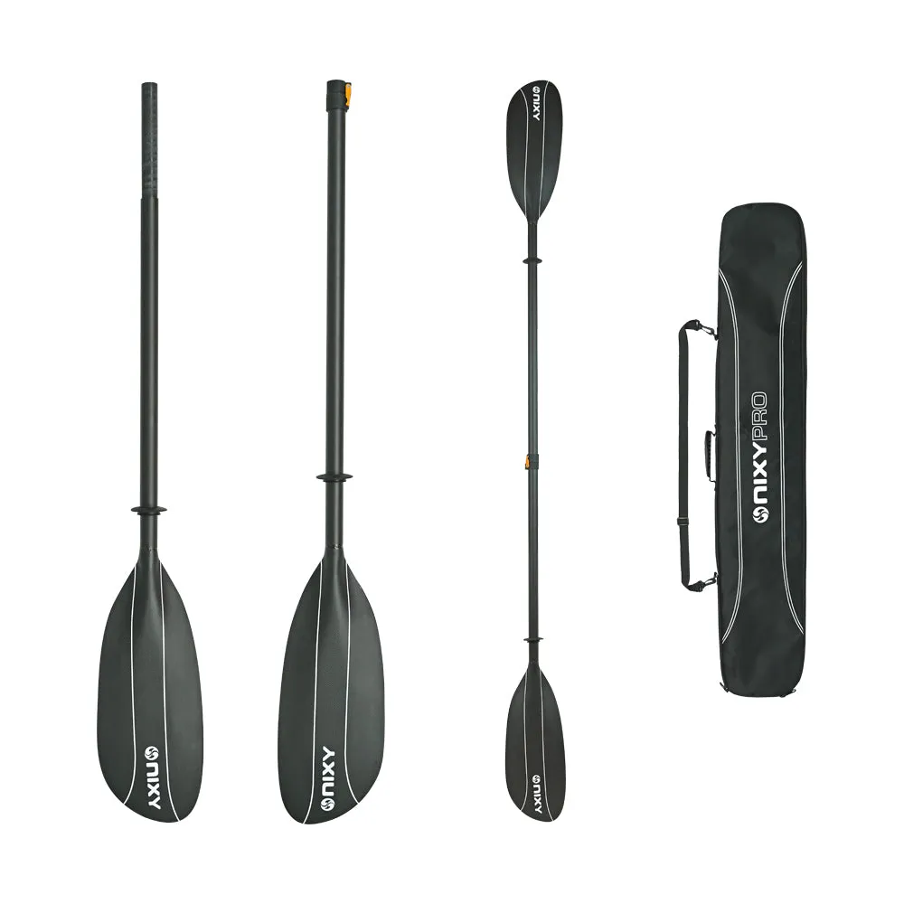 NIXY - 2 Piece Kayak 100% Carbon Fiber Pro Paddle