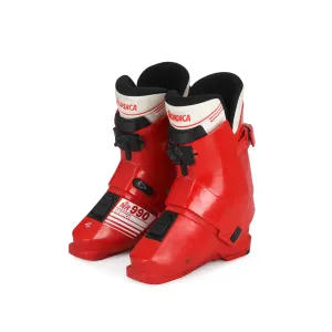 Red Nordica Ski Boots