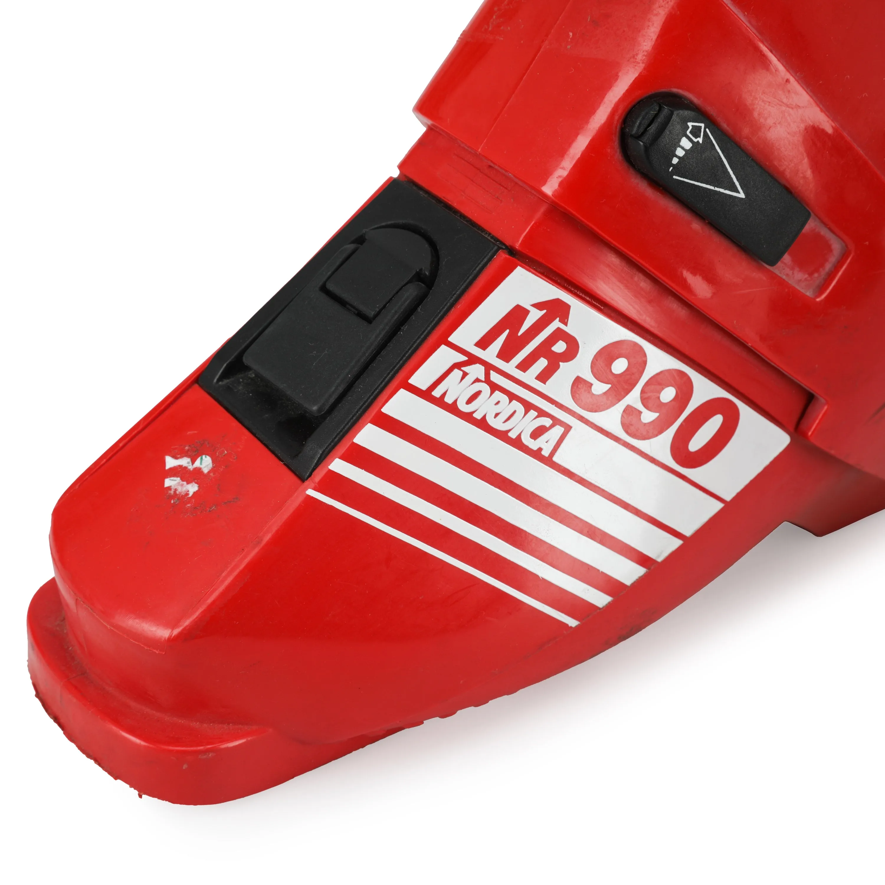 Red Nordica Ski Boots