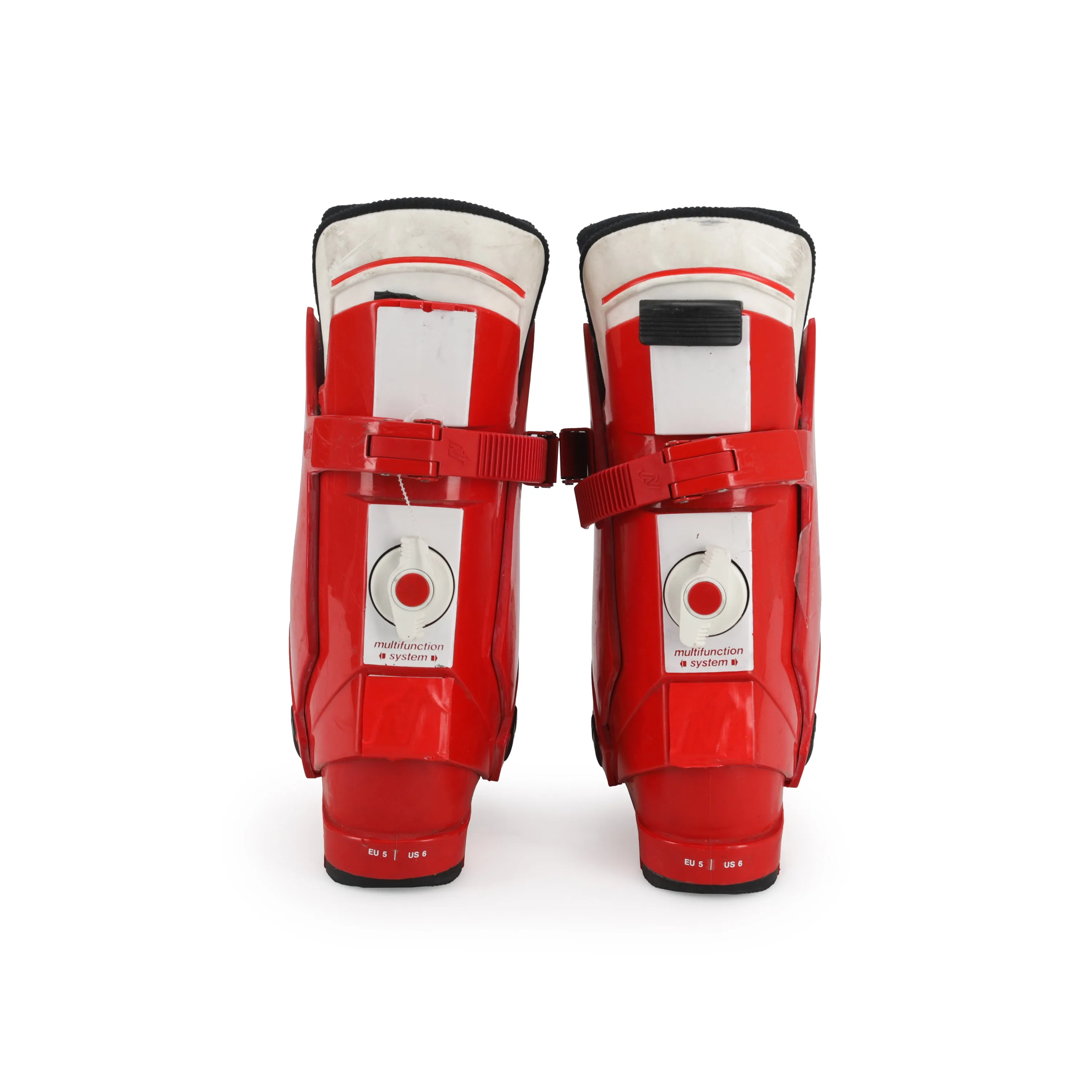 Red Nordica Ski Boots