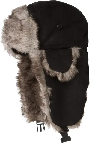 Sakkas Morgan Unisex Faux Fur Trooper Hat