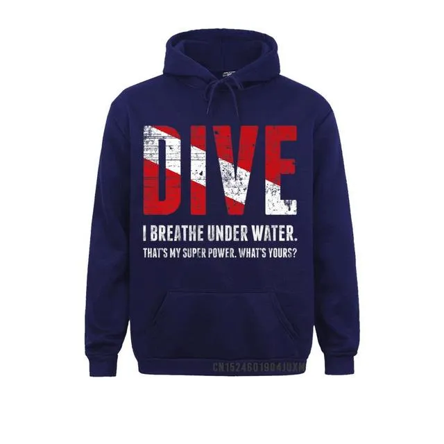 Scuba diving Hoodie Unisex | Dive - I Breathe Under Water