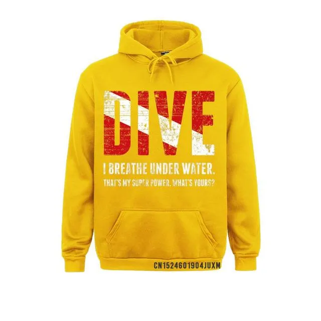 Scuba diving Hoodie Unisex | Dive - I Breathe Under Water