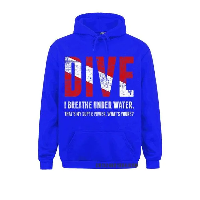 Scuba diving Hoodie Unisex | Dive - I Breathe Under Water