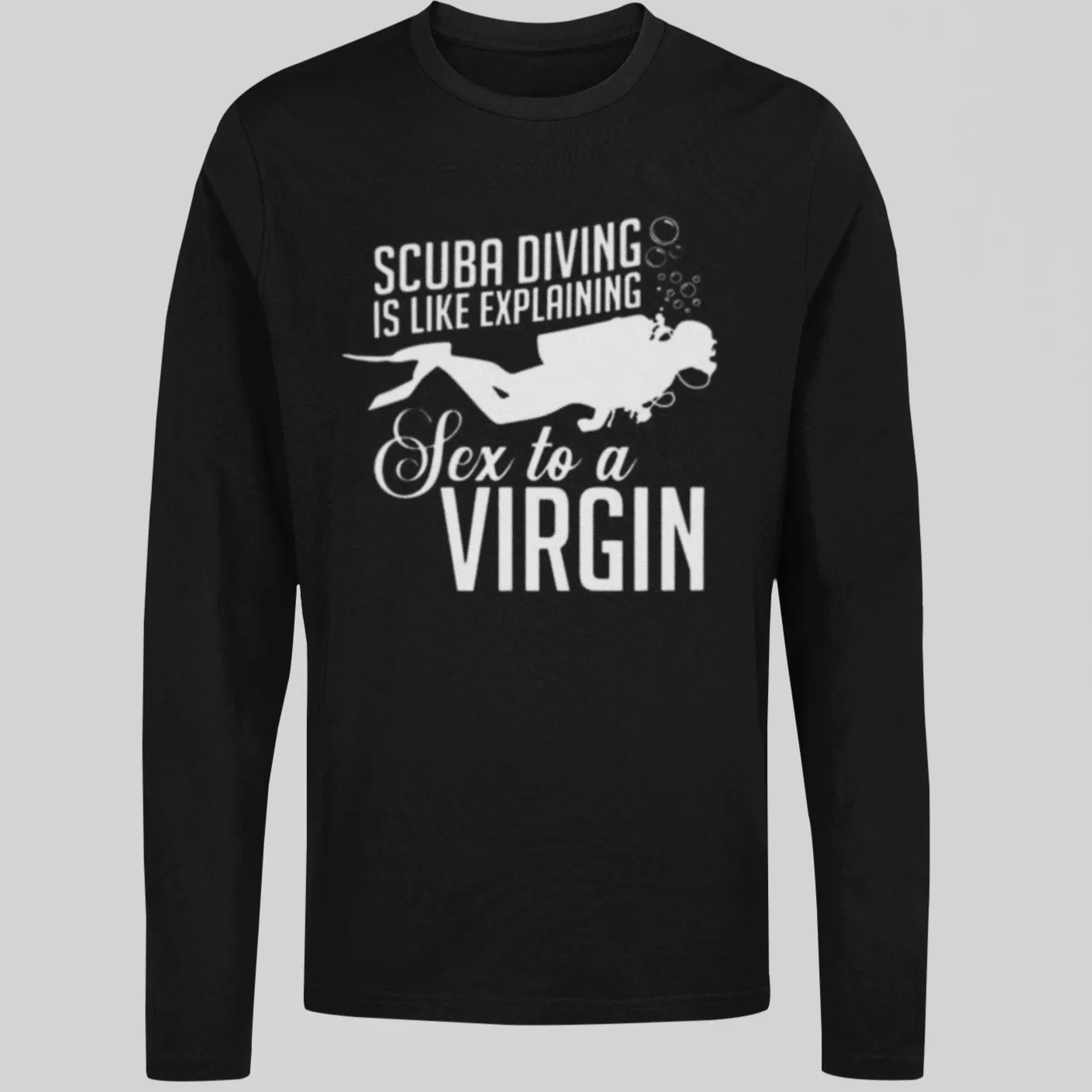 Scuba diving Sweatshirt for Men | Scuba Diving Virgin