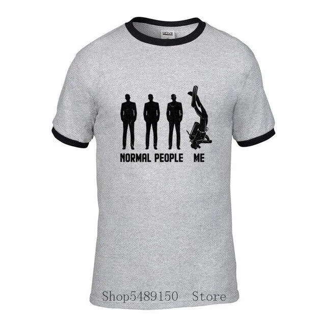 Scuba diving T-Shirt for Men | Normal People & Me