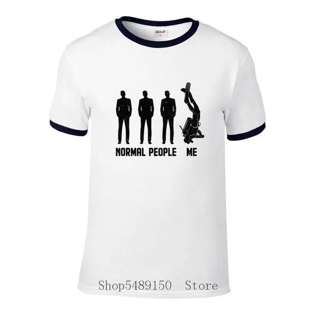 Scuba diving T-Shirt for Men | Normal People & Me