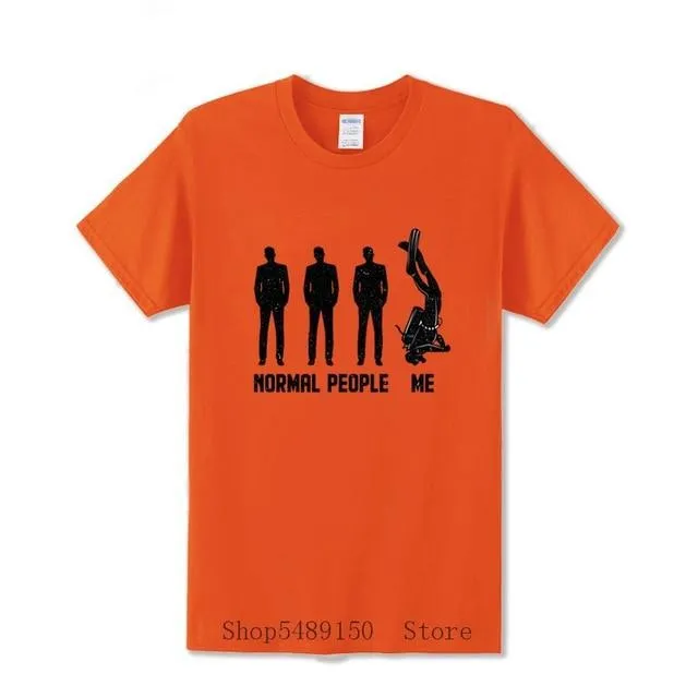 Scuba diving T-Shirt for Men | Normal People & Me