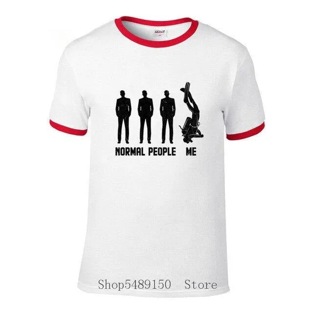 Scuba diving T-Shirt for Men | Normal People & Me