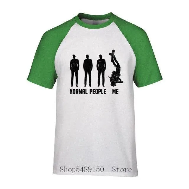 Scuba diving T-Shirt for Men | Normal People & Me