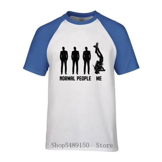 Scuba diving T-Shirt for Men | Normal People & Me