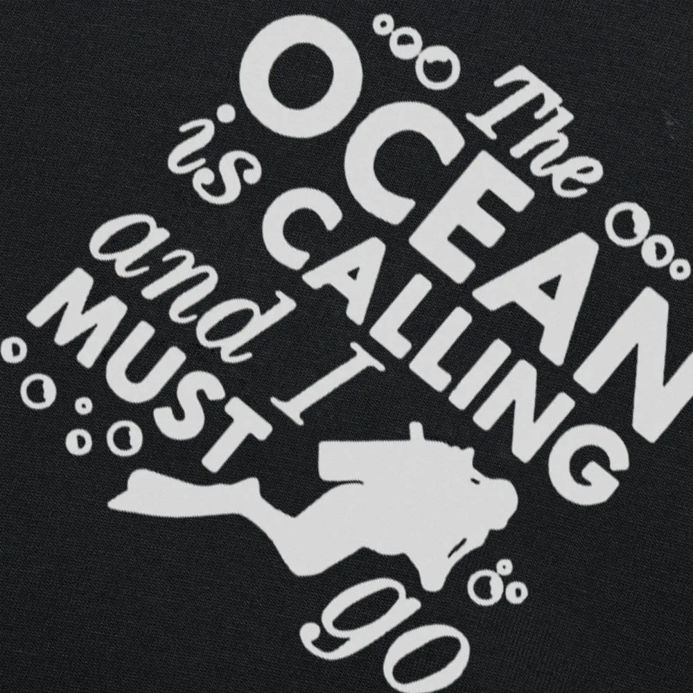 Scuba diving T-Shirt for Men | The ocean is calling