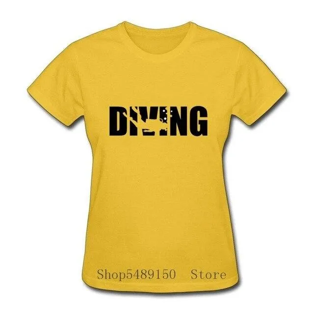 Scuba diving T-Shirt for Women | DIVING