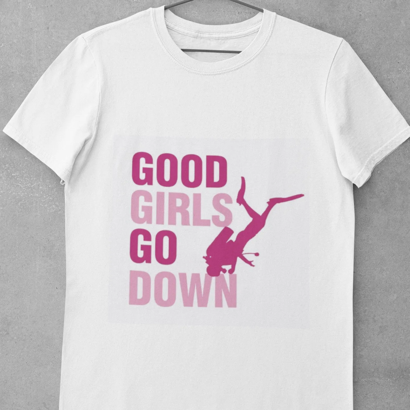 Scuba diving T-Shirt for Women | Good Girls Go Down