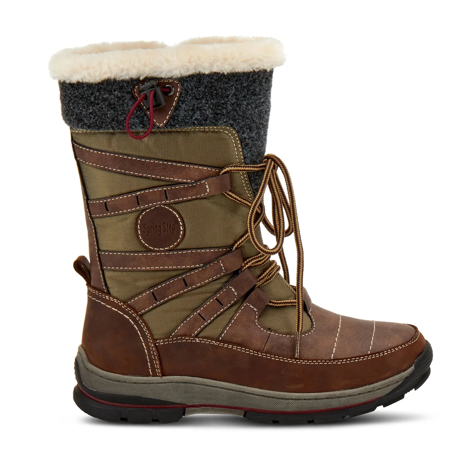 Spring Step Brurr Boot Brown Women's