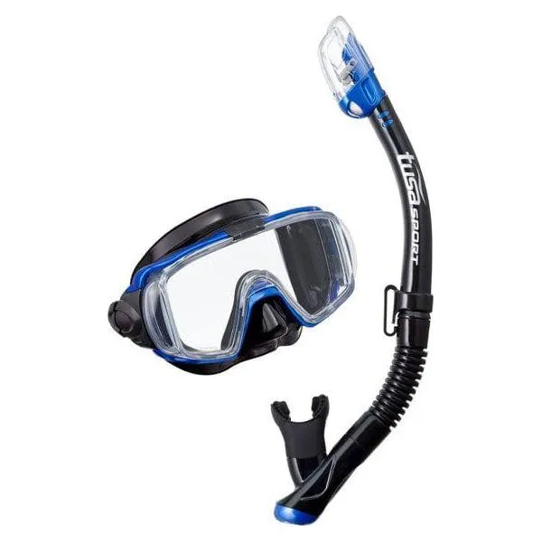 TUSA SPORT UC3125 Mask and Snorkel Set ADULT Black Series