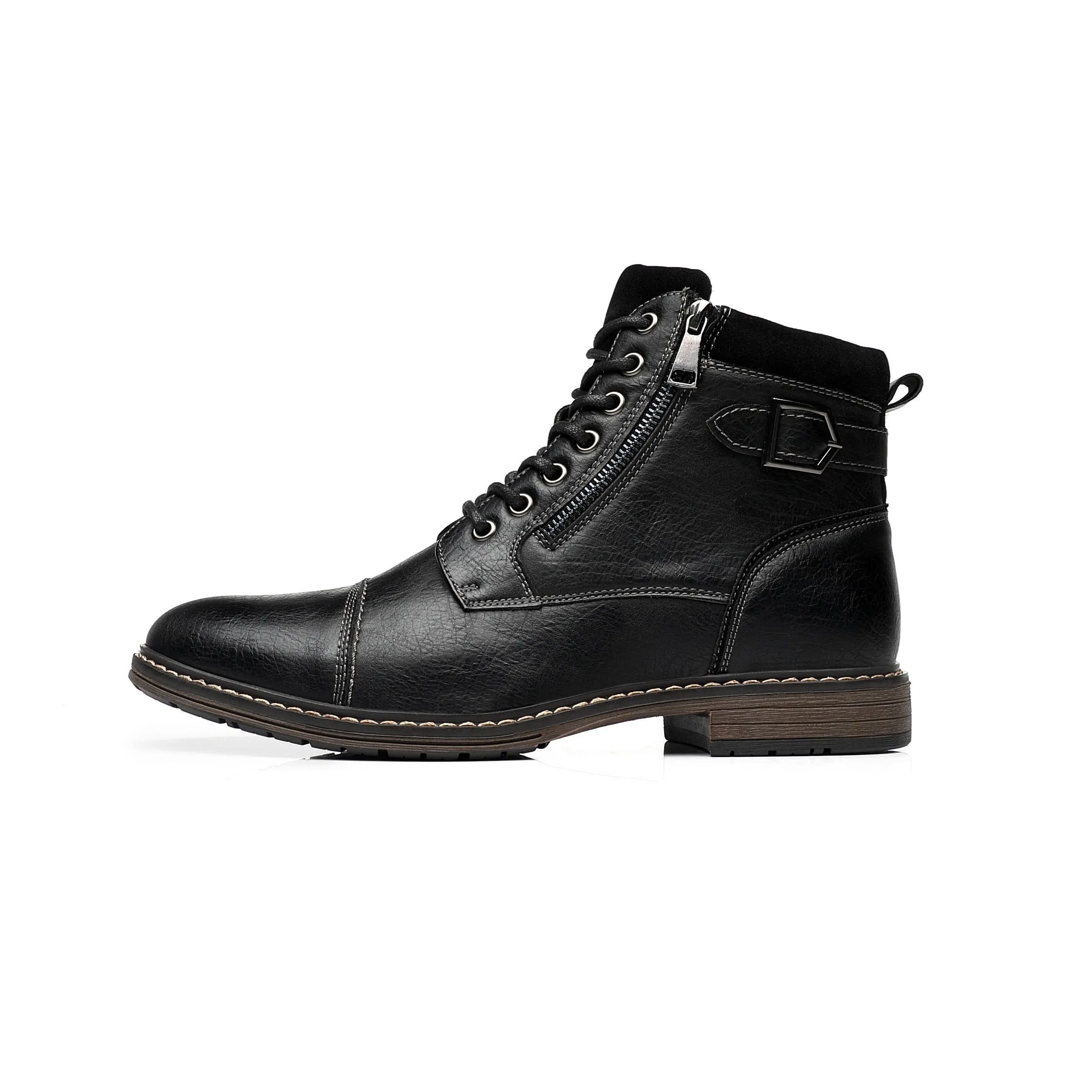 West Louis™ Vintage Business Dress Leather Boots