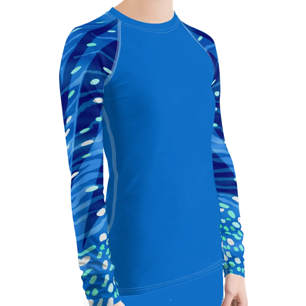 Whale Shark Women's Rash Guard - Pop Style