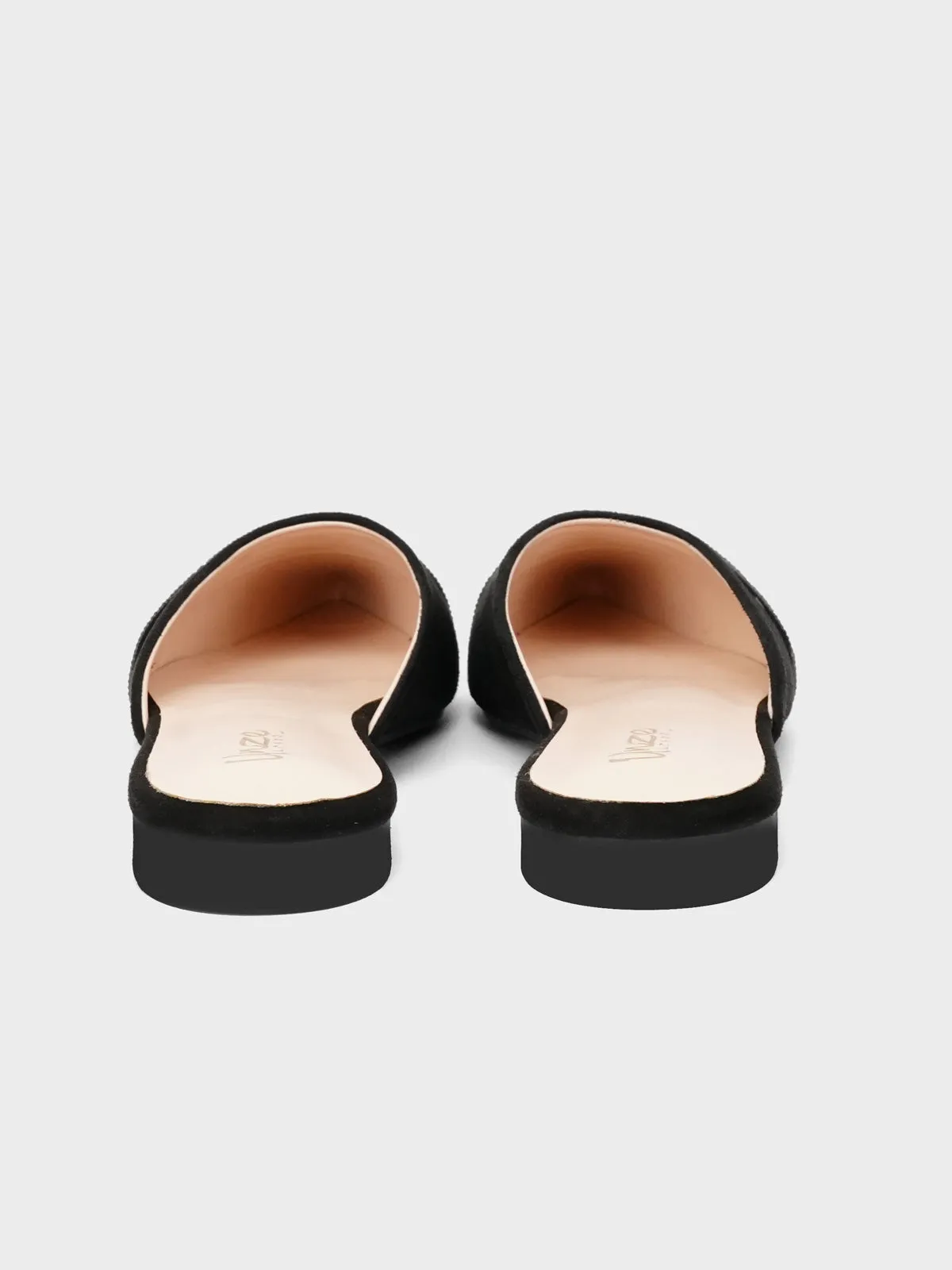 Women's "LEATON" Open Back Fancy Slippers