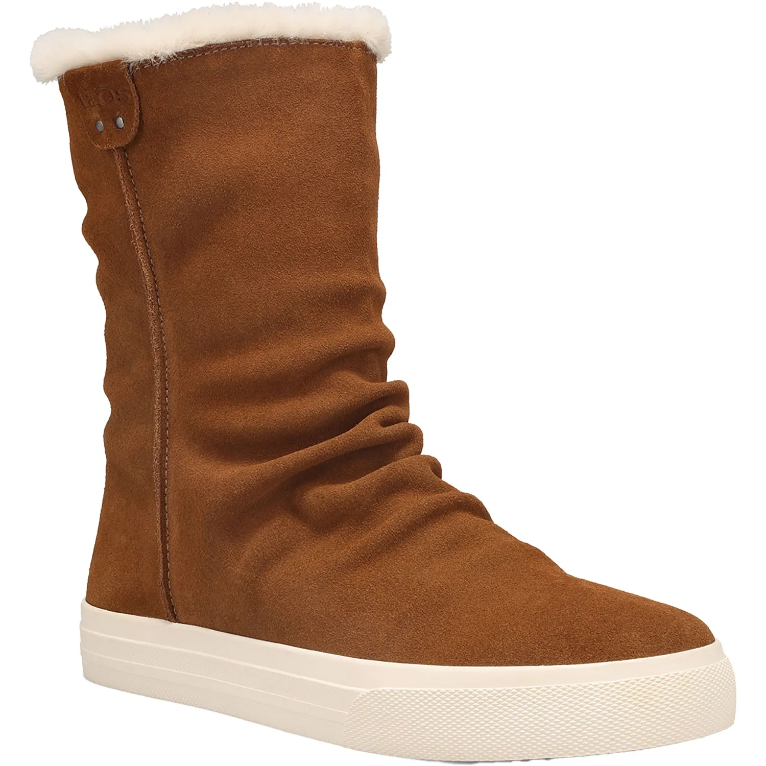 Women's Taos Cozy Chic Chestnut WR Suede