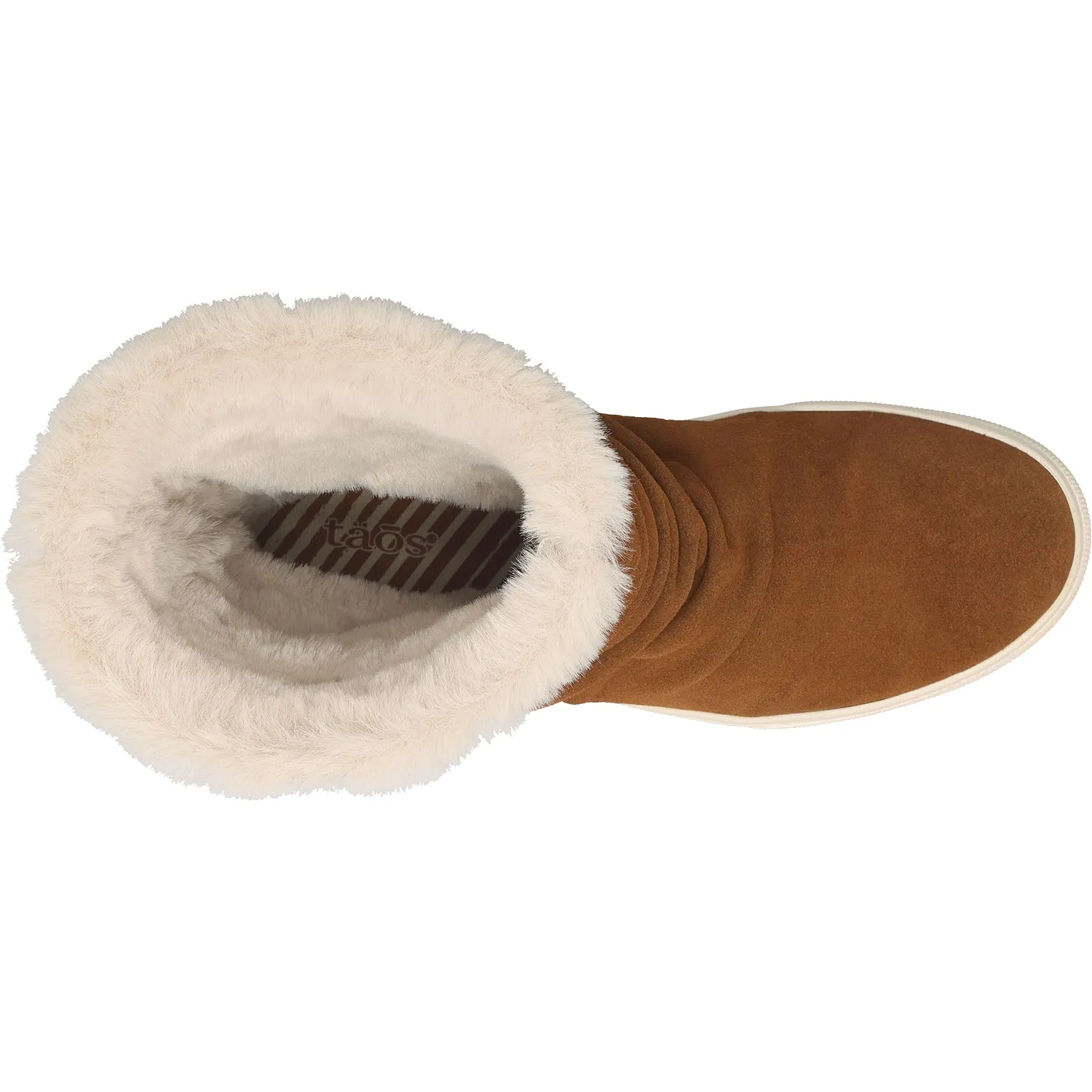 Women's Taos Cozy Chic Chestnut WR Suede